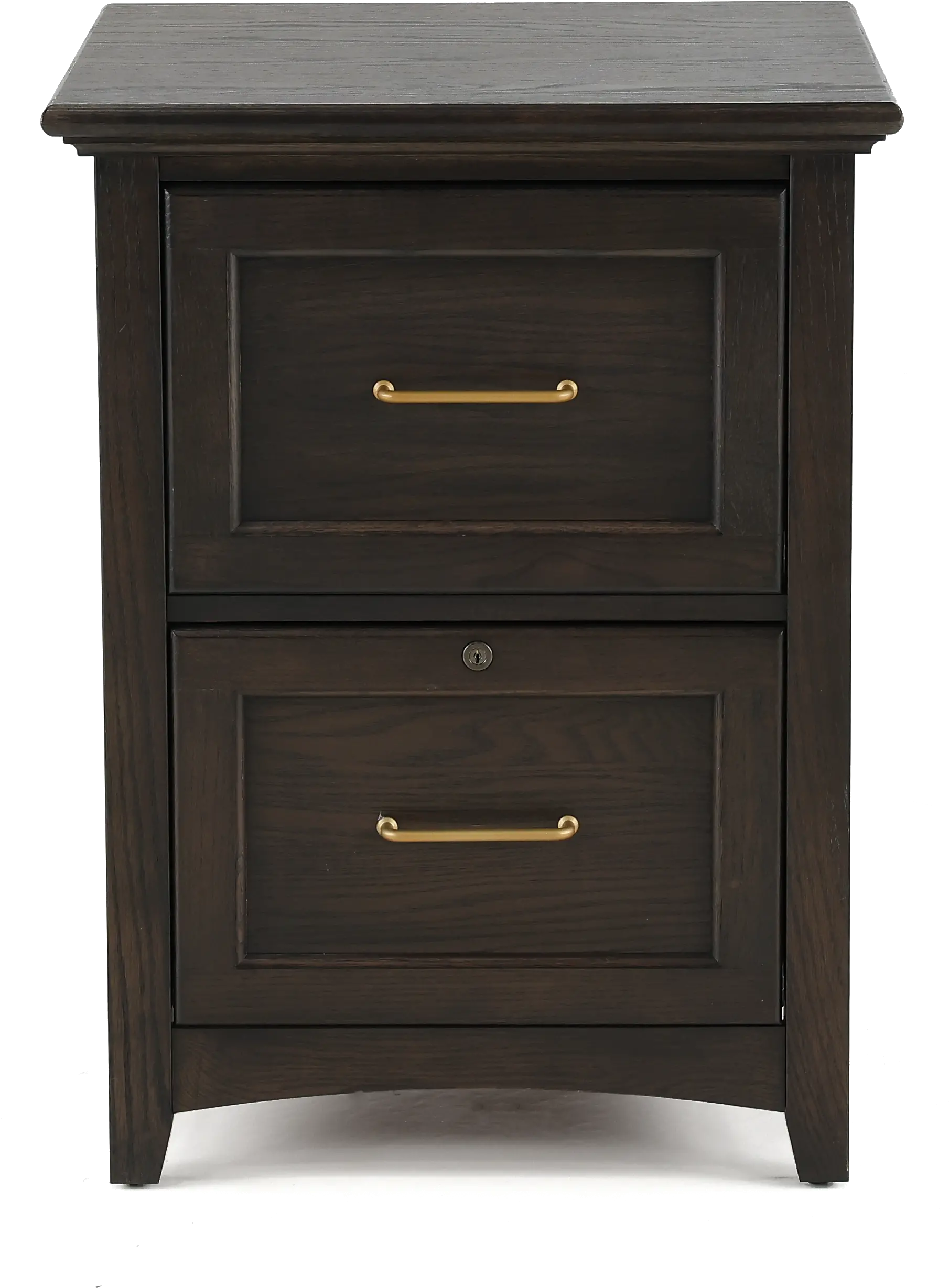Addison Gray 2 Drawer File Cabinet-1