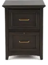 Addison Gray 2 Drawer File Cabinet