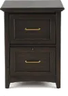 Addison Gray 2 Drawer File Cabinet
