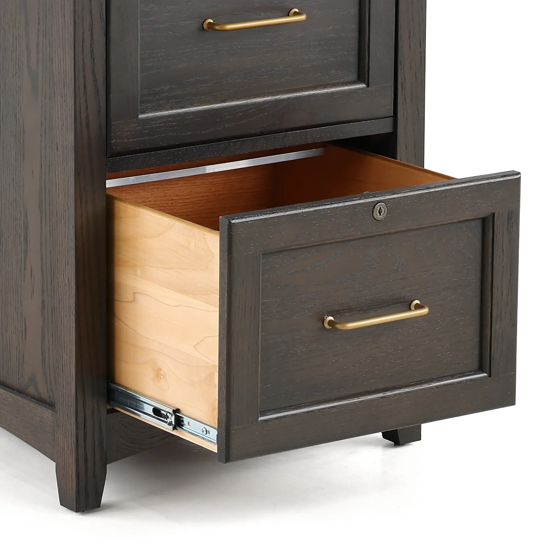 Addison Gray 2 Drawer File Cabinet-2