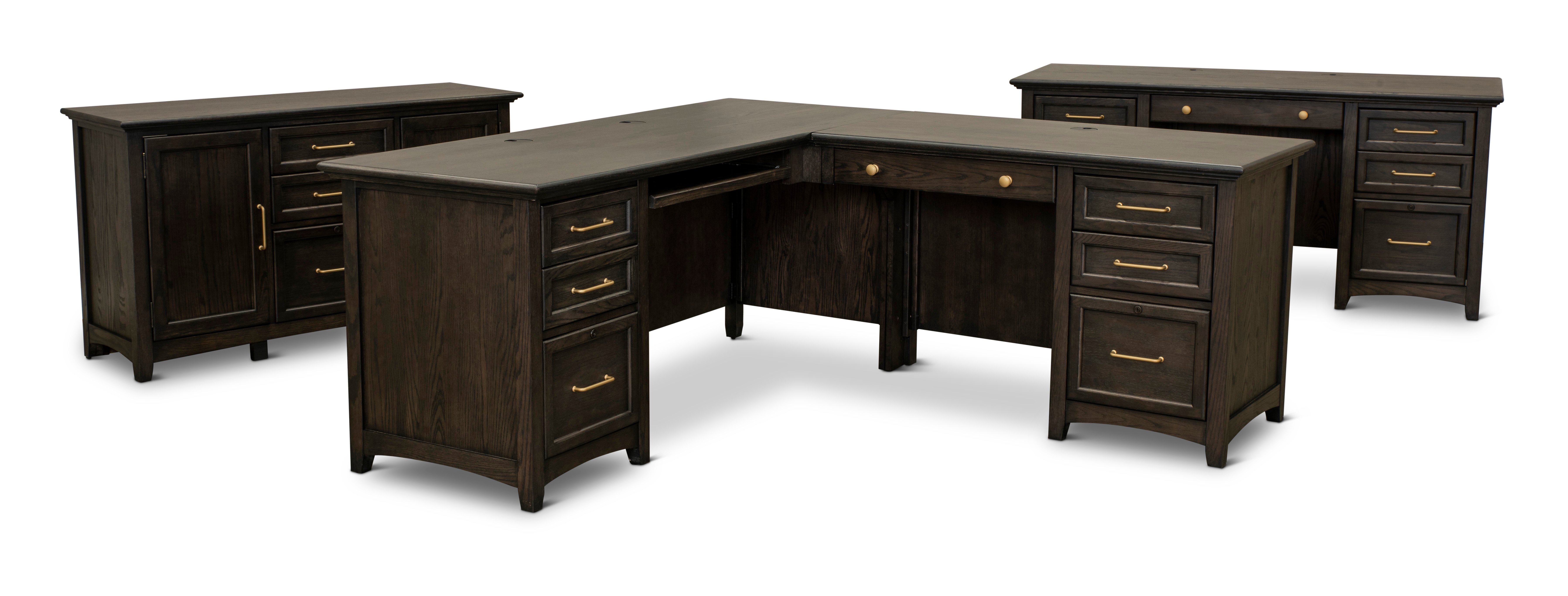 Addison Traditional Charcoal 54 Inch Credenza-2