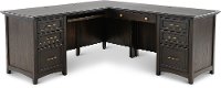 Addison Charcoal Gray 64 Inch Desk with Return-1