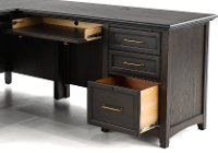 Addison Charcoal Gray 64 Inch Desk with Return-4