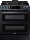 NY63T8751SG Samsung 6.3 cu ft Flex Duo Dual Fuel Range with SmartDial - Black Stainless Steel