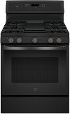 PGB911FEJDS GE Profile 30 Inch Gas Range with Convection - 5.6 cu. ft., Black Slate