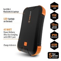 TT-PB-PD30 ToughTested Portable Power Bank - 30,000mAh-2