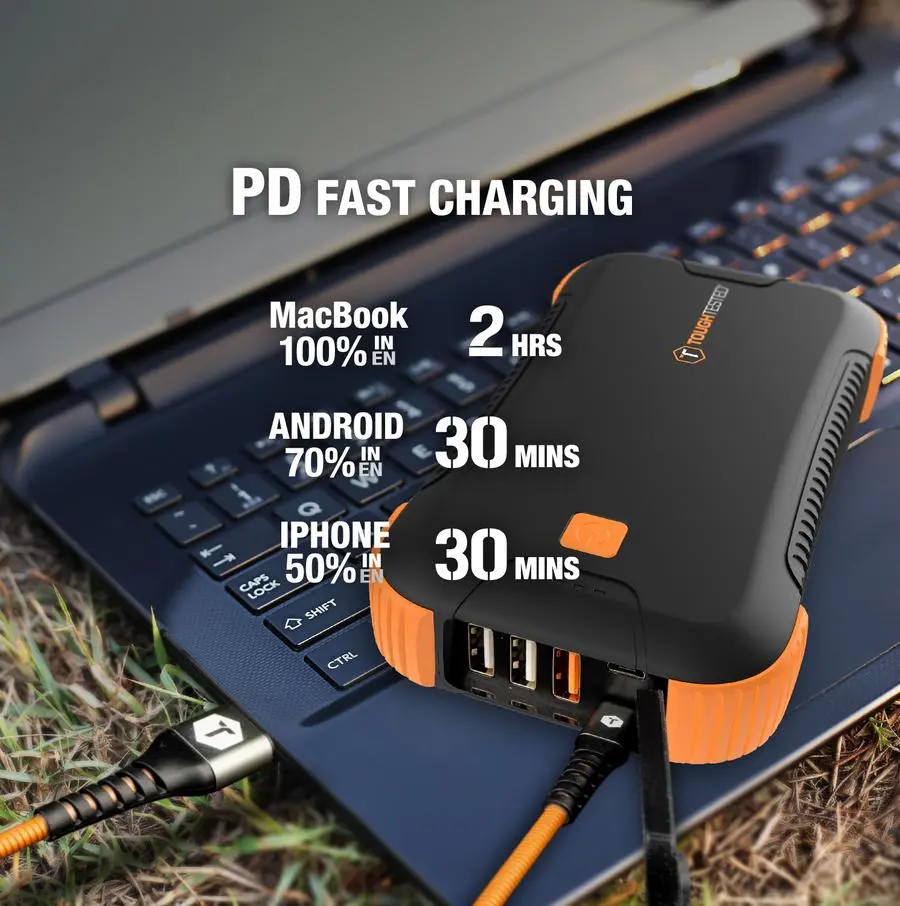 TT-PB-PD30 ToughTested Portable Power Bank - 30,000mAh-3