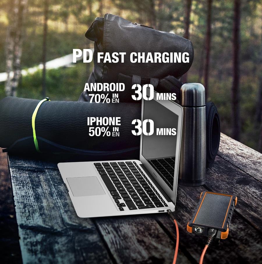 TT-PBW-SW20 ToughTested Solar Portable Power Bank - 20,000mAh-3