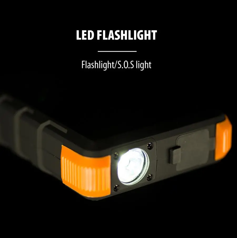 TT-PBW-SW20 ToughTested Solar Portable Power Bank - 20,000mAh-5
