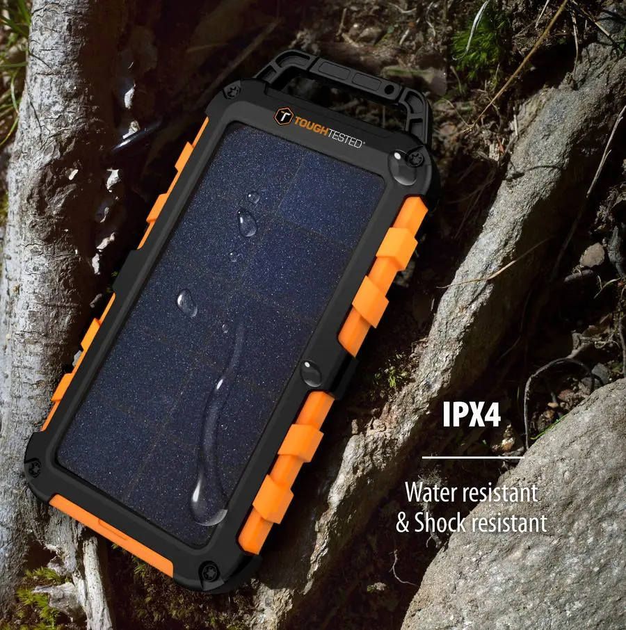 TT-PB-SL10 ToughTested Solar Portable Power Bank - 10,000mAh-4