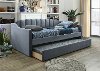 Clearance Contemporary Gray Twin Daybed with Trundle - Menken