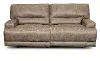 Omega Mushroom Tan Power Reclining Sofa