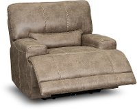 Mushroom Tan Power Recliner - Omega-2
