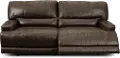 Omega Chocolate Brown Power Reclining Sofa