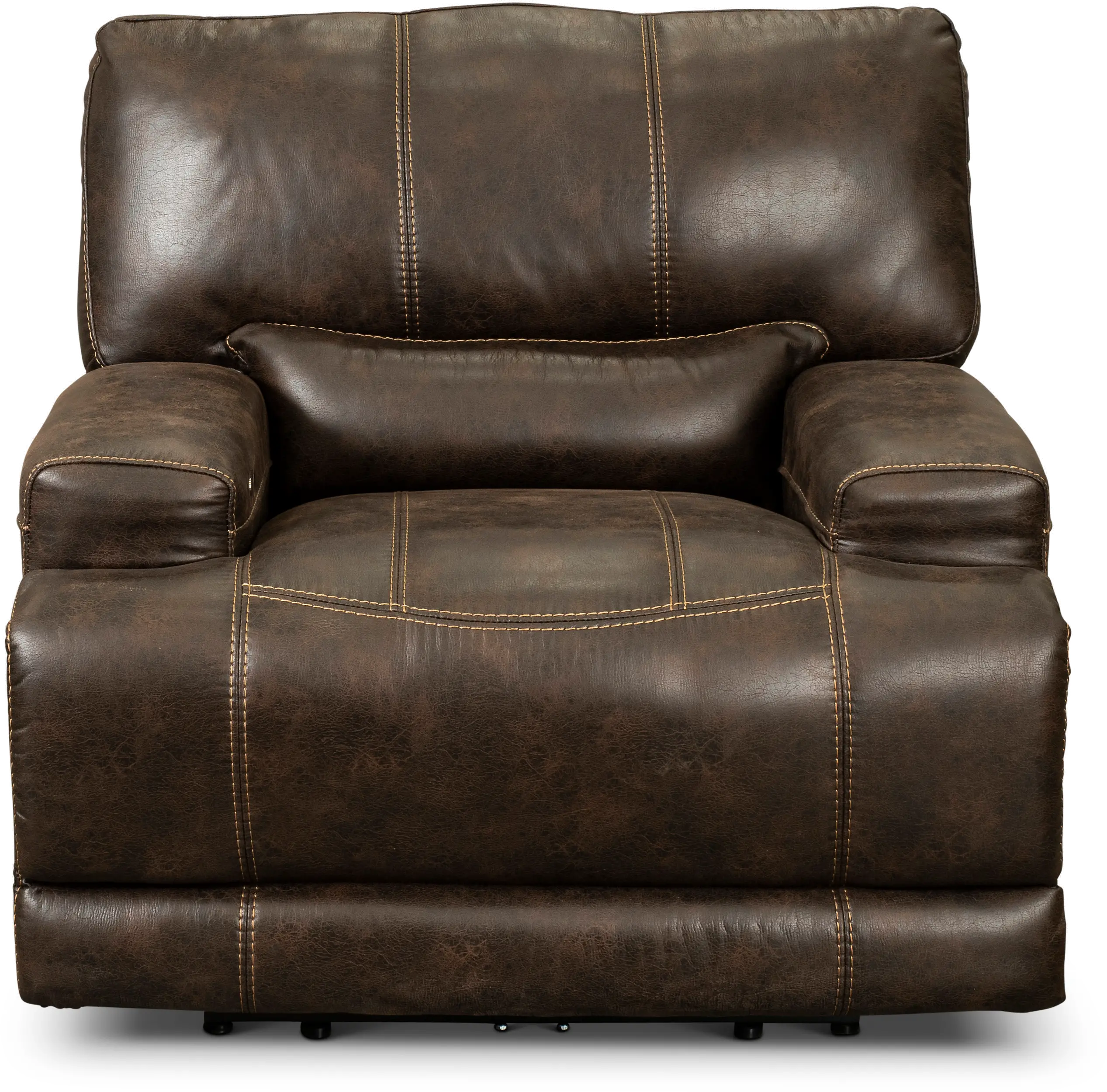 Omega Chocolate Brown Power Recliner-3