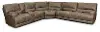 Clearance Omega 3-Piece Power Reclining Sectional