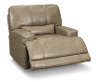 Omega Taupe Leather Power Recliner