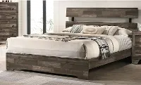 Alix Gray Twin Bed (part of bed kit)
