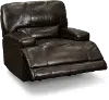 Clearance Omega Brown Leather Power Recliner