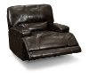 Omega Brown Leather Power Recliner