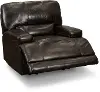 Omega Brown Leather Power Recliner
