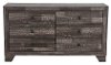 Rustic Contemporary Gray Youth Dresser - Alix