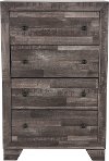 Rustic Contemporary Gray Youth Chest of Drawers - Alix