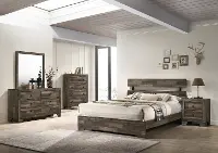 Alix Gray 4 Piece Twin Bedroom Set