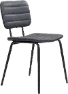 Dark Gray Dining Room Chair (Set of 2) - Boston