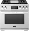 SKSDR360GS Signature 6.3 cu ft Dual Fuel Range - Stainless Steel 36 Inch