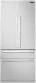 SKSFD3604P Signature 19.3 cu ft 4 Door French Door Refrigerator - Panel Ready