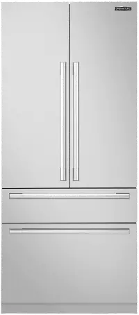 SKSFD3604P Signature 19.3 cu ft 4 Door French Door Refrigerator - Panel Ready