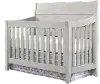 Tranquil Rock Weathered White 4-in-1 Convertible Crib