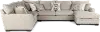 KIT Middleton Beige 3 Piece Sectional