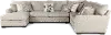 KIT Middleton Beige 3 Piece Sectional