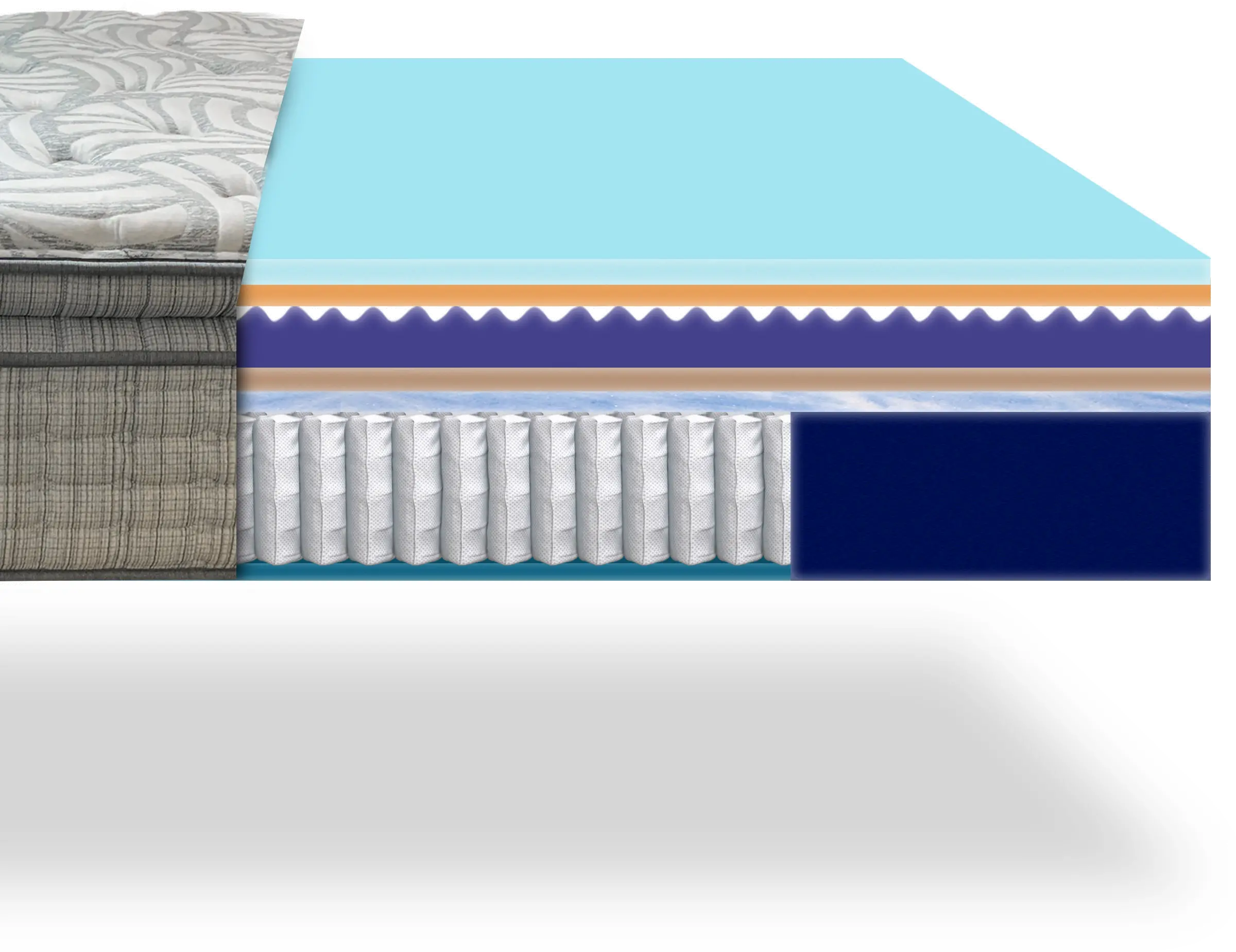 7432KK-1010 King Koil Super Pillow Top Luxury Twin Mattress - Rhodes-2