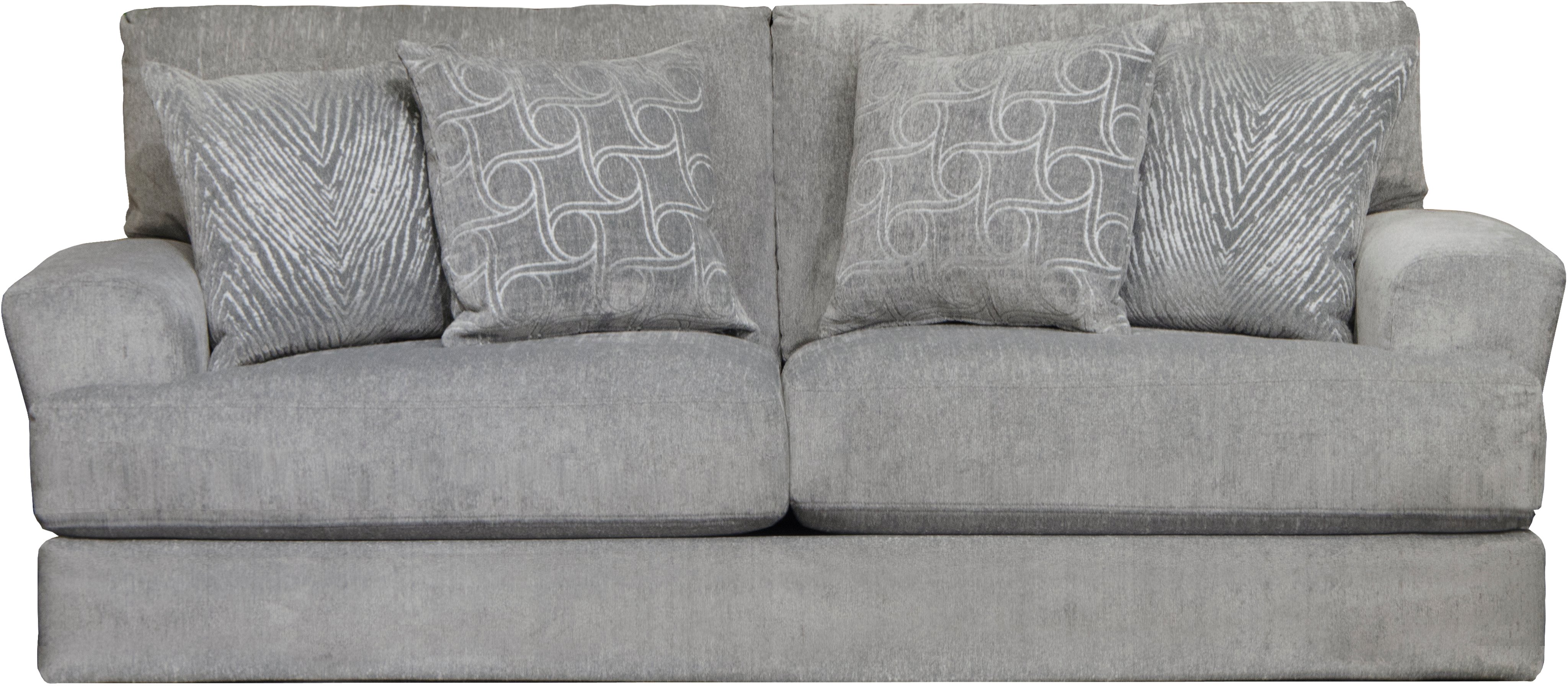 Lamar Contemporary Shark Gray Sofa-1