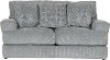 Contemporary Shark Gray Loveseat - Lamar