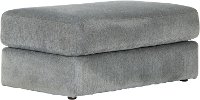 Contemporary Shark Gray Ottoman - Lamar