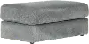 4098-10 Lamar Gray Ottoman