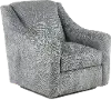 4098-21 Lamar Gray Swivel Accent Chair