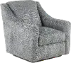 4098-21 Lamar Gray Swivel Accent Chair