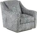 4098-21 Lamar Gray Swivel Accent Chair