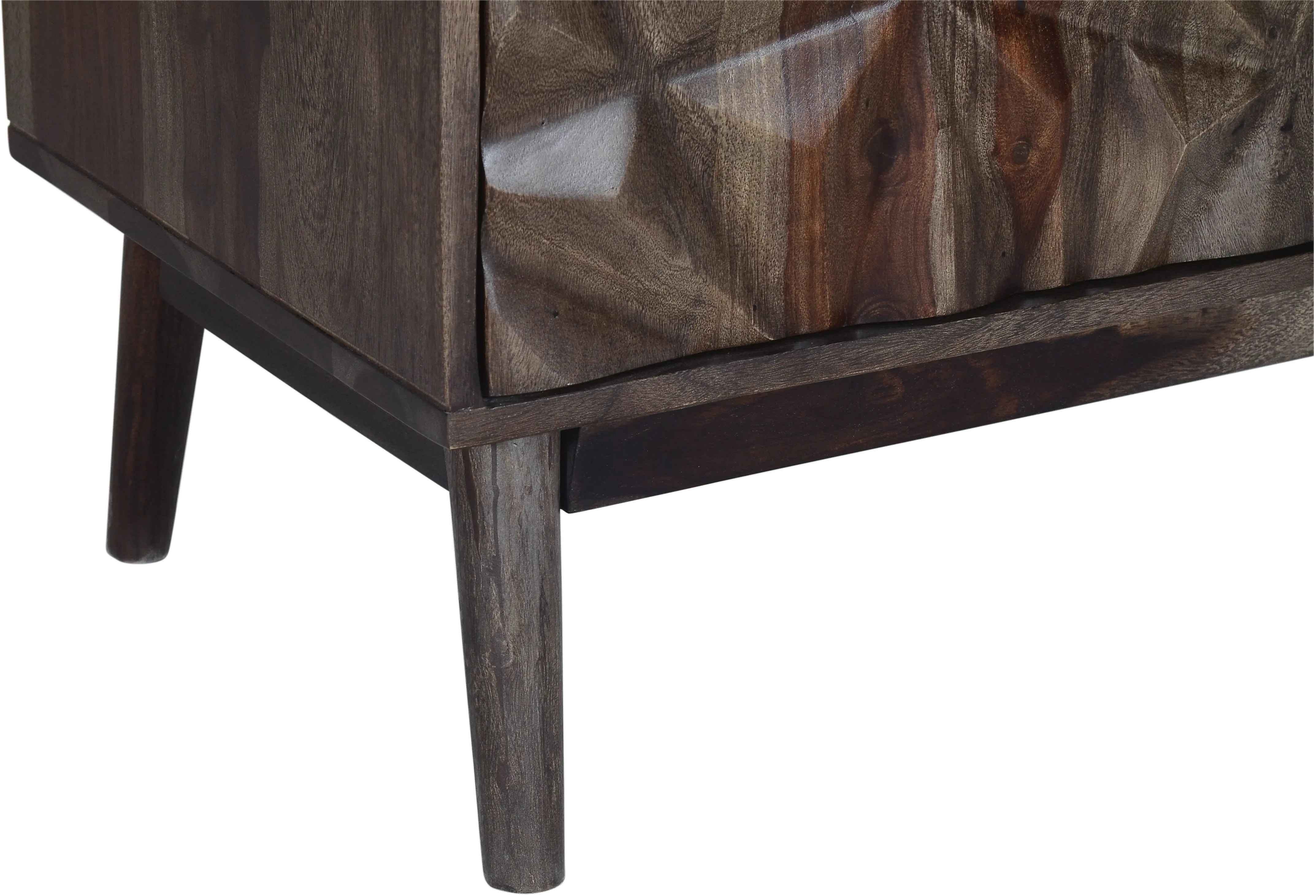 Mid Century Modern Dark Brown Dining Room Sideboard - Matrix-5