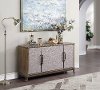 Mid Century Aged Brown Storage Cabinet - Bradenton