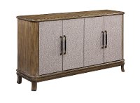 Mid Century Aged Brown Storage Cabinet - Bradenton-4