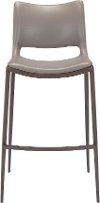 Gray and Brown Bar Stool (Set of 2) - Ace