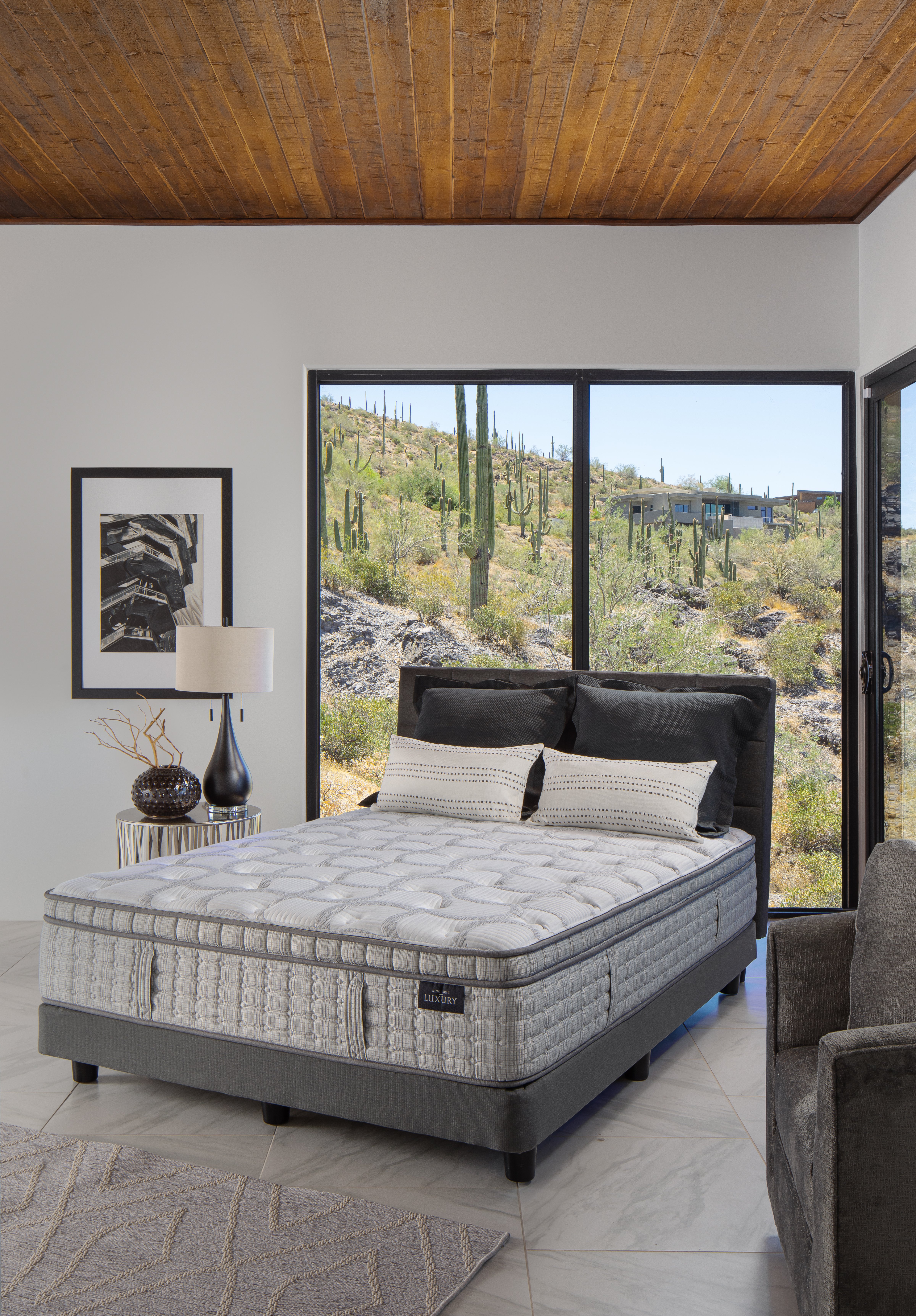 7430KK-1050 King Koil Firm Euro Top Luxury Queen Mattress - Rhodes-4