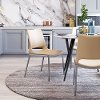 Pink and Silver Dining Room Chair (Set of 2) - Ace