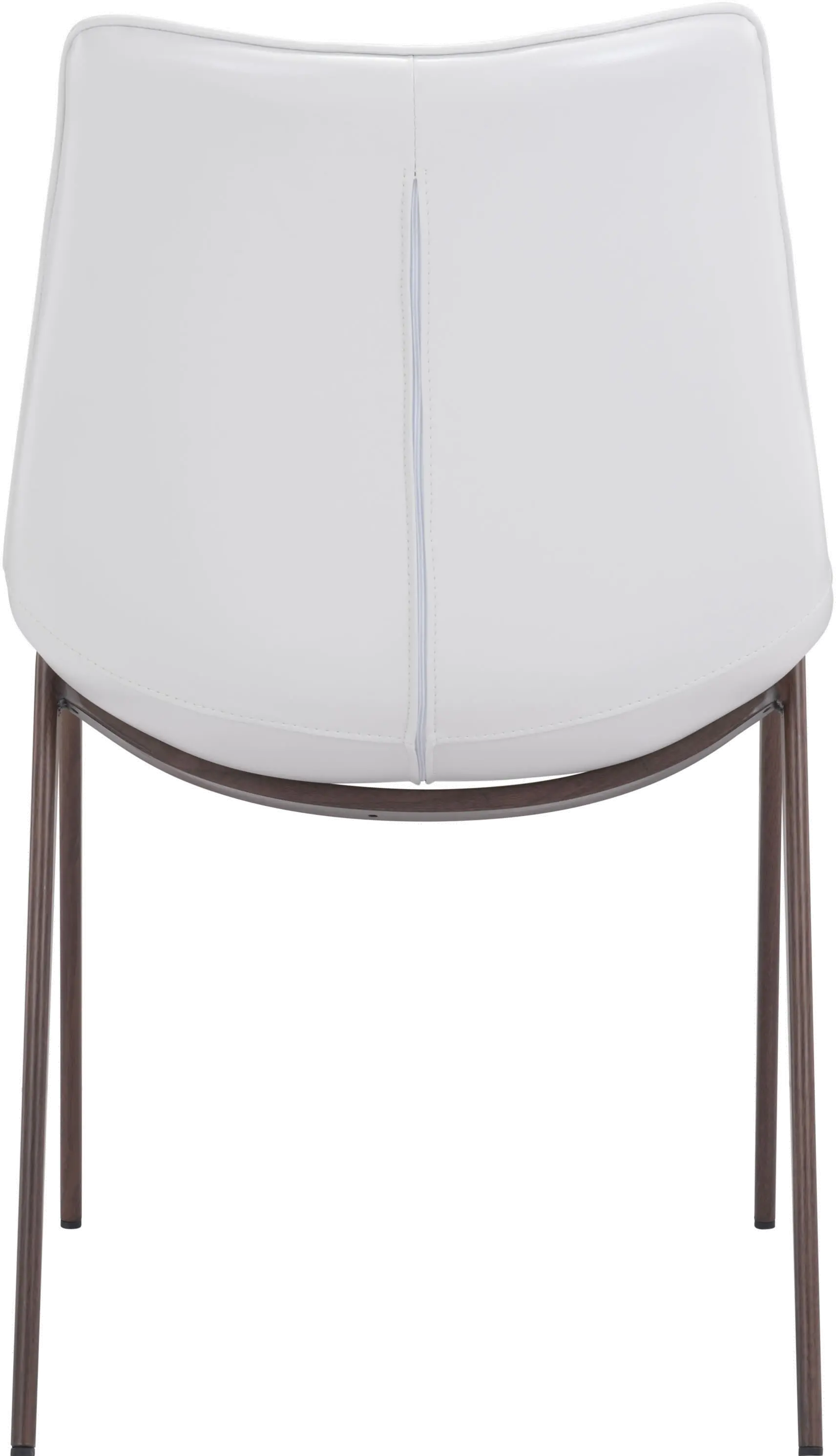 White and Walnut Dining Room Chair (Set of 2) - Magnus-6